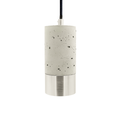 6: Lys betonlampe aluminium GU10 fatning