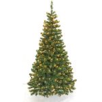 Juletræ med LED lys