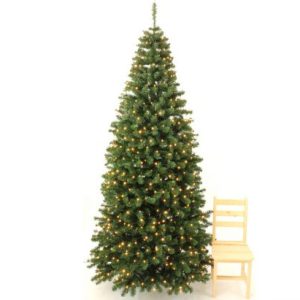 Juletræ 270 cm med LED lys