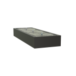 Springvand aluminium 300 x 100 cm højde 40 cm