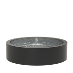 Springvand aluminium rund Ø145 cm højde 40 cm