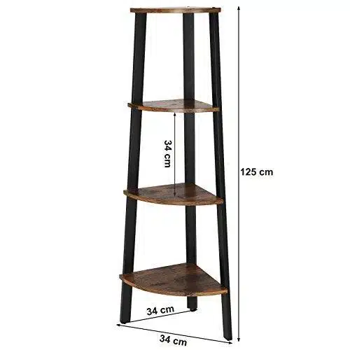 Hjørnereol 125 cm, produktbillede 6 af 23, Reoler hos HomeNordic