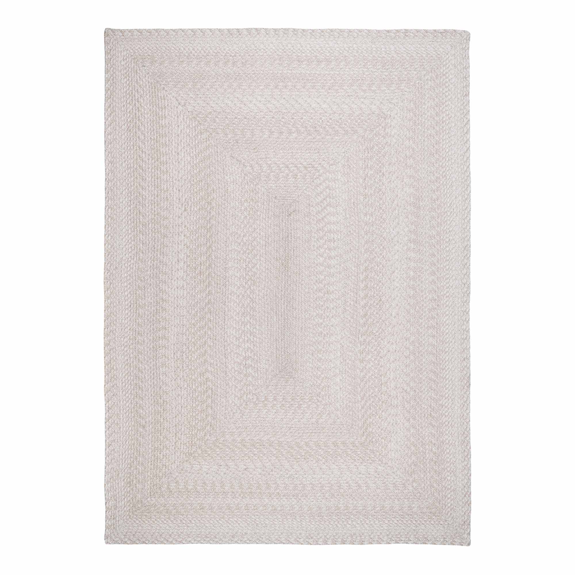 Udendørs tæppe sand 140×200 cm