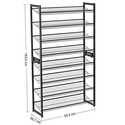Skoreol 93 cm bred 164 cm høj, produktbillede 16 af 24, Skoskabe hos HomeNordic