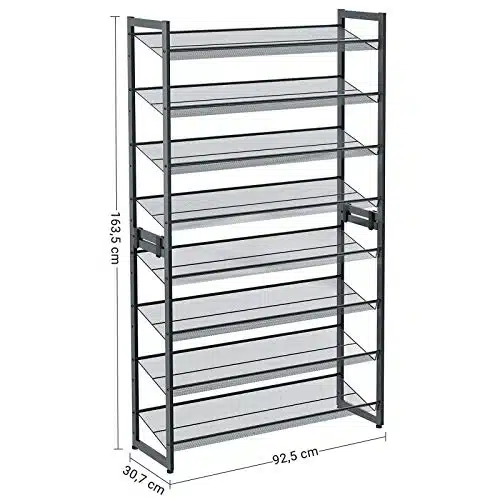Skoreol 93 cm bred 164 cm høj, produktbillede 12 af 24, Skoskabe hos HomeNordic
