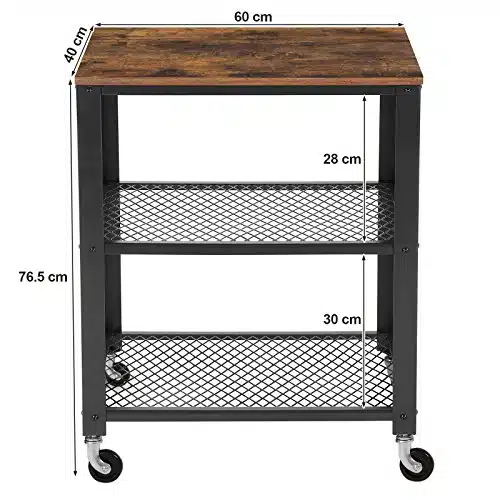 Rullebord med to flethylder og plade, produktbillede 10 af 24, Barvogne & rulleborde hos HomeNordic