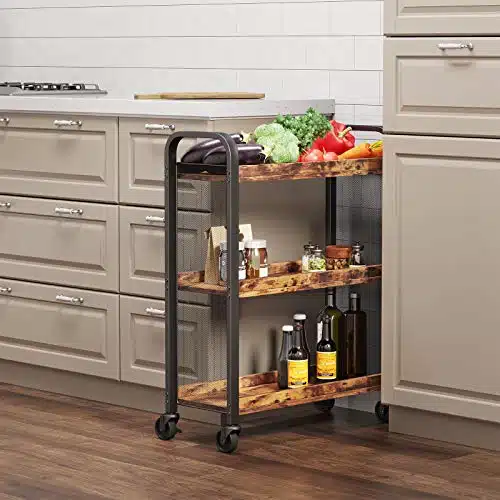 Barvogn med hjul smal model, produktbillede 10 af 24, Barvogne & rulleborde hos HomeNordic