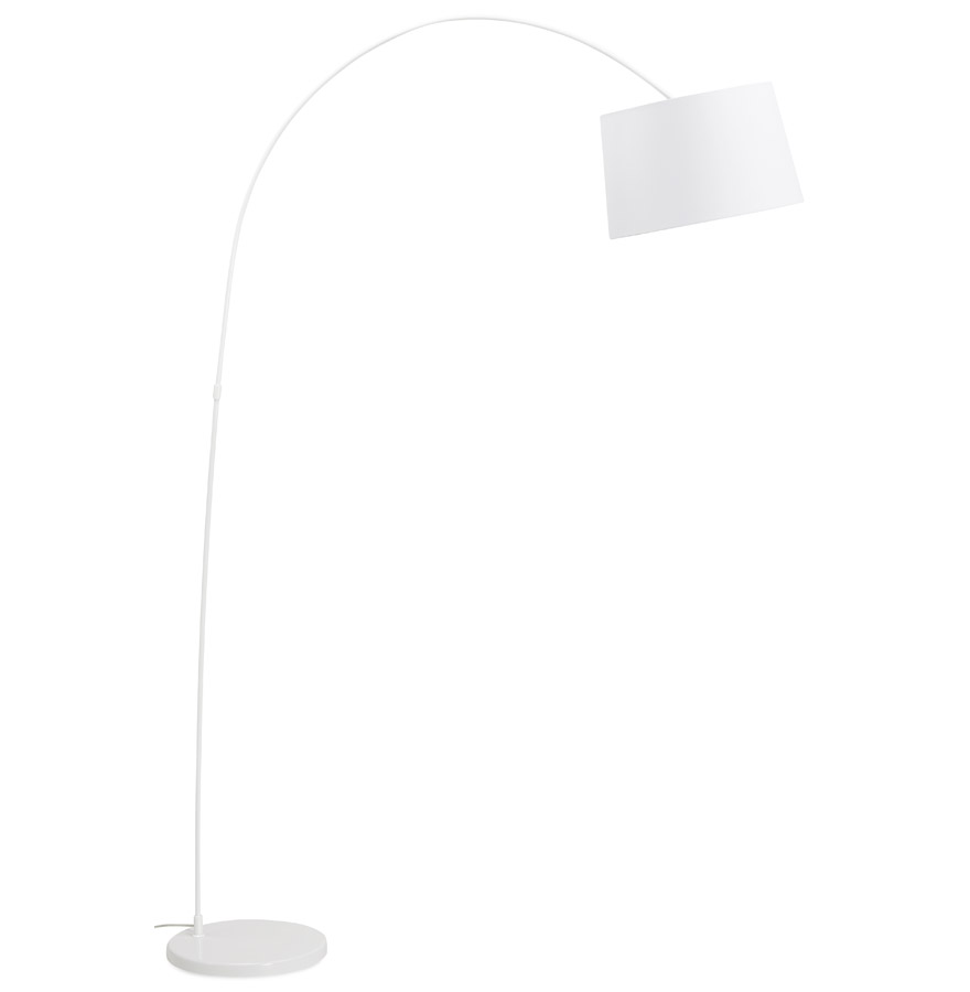 Se Gulvlampe KAISER Hvid hos Designhome.dk