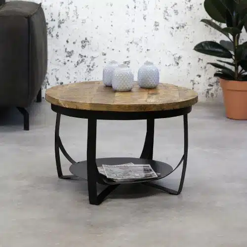Ocala sofabord Ø70 cm, produktbillede 4 af 4, Sofaborde hos HomeNordic