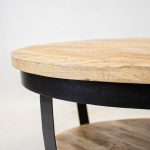 Baldo 90 cm træ sidebord - Billede 2