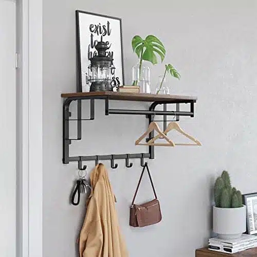 Vægmonteret vintage hylde 66 cm, produktbillede 12 af 23, Hylder hos HomeNordic
