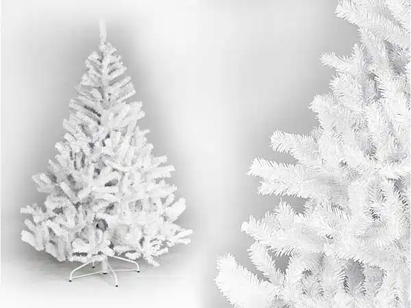 Juletræ 210 cm Oslo hvid med LED lys, produktbillede 8 af 23, Kunstige planter & træer hos HomeNordic