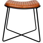 Andrew skammel med quiltet lædersæde - Billede 2