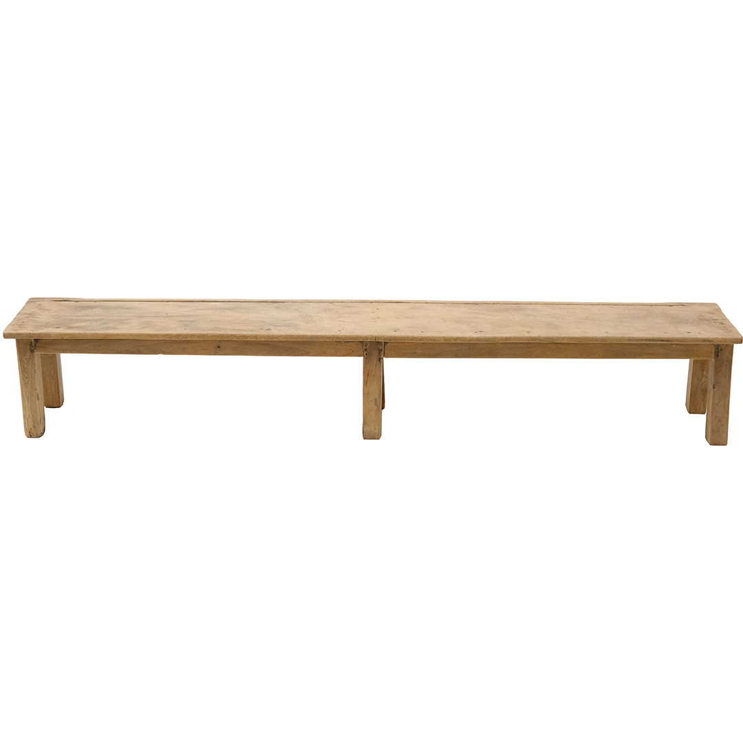 Billede af Original gammel skolebænk