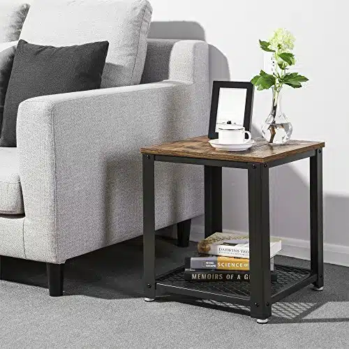 Sidebord / natbord med hylde, produktbillede 9 af 23, Sideborde hos HomeNordic