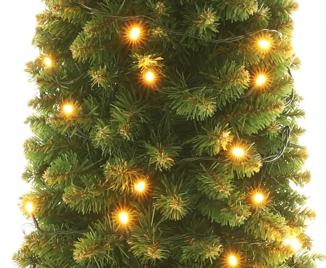 Juletræ 150 cm (søjle)med 96 led lys, produktbillede 9 af 24, Kunstige planter & træer hos HomeNordic