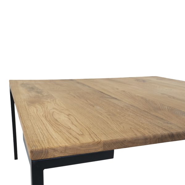 Lugano sofabord olieret eg 90x90 cm - Billede 4