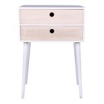 Rimini sengebord hvid - Billede 3