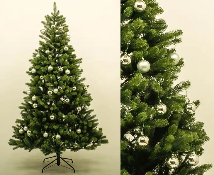 Juletræ 180 cm Spritzguss med 34 guldkugler, produktbillede 10 af 23, Kunstige planter & træer hos HomeNordic
