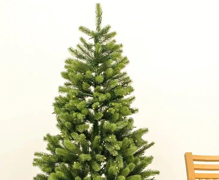 Juletræ 150 cm Spritzguss med 192 LED lys, produktbillede 9 af 24, Kunstige planter & træer hos HomeNordic
