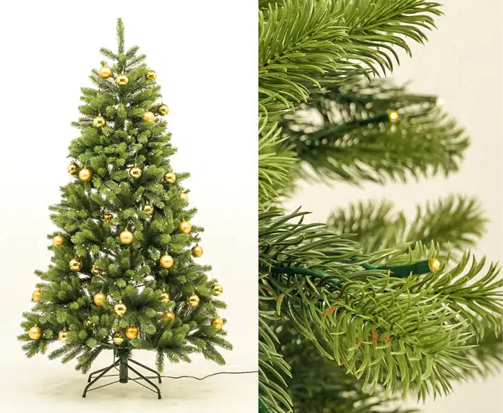 Juletræ 210 cm Spritzguss med 288 LED lys, produktbillede 11 af 24, Kunstige planter & træer hos HomeNordic