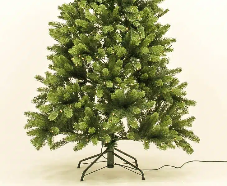Juletræ 210 cm Spritzguss med 392 LED lys og røde kugler, produktbillede 11 af 24, Kunstige planter & træer hos HomeNordic