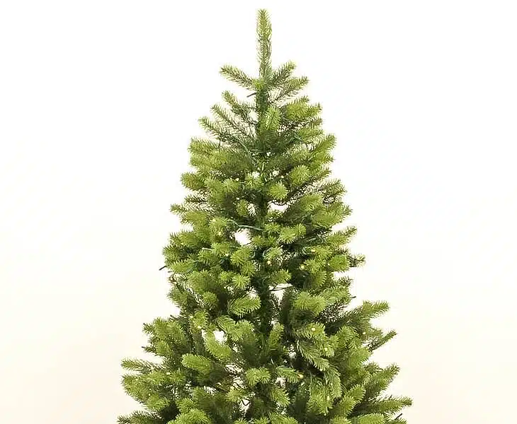 Juletræ 210 cm Spritzguss med 392 LED lys og røde kugler, produktbillede 10 af 24, Kunstige planter & træer hos HomeNordic