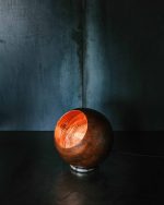 Brun kobberlampe gulvlampe 35 cm