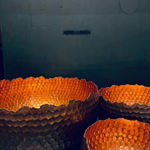 Brune kobberskåle sæt (3 skåle)