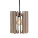 Loftslampe SPIRO Brun