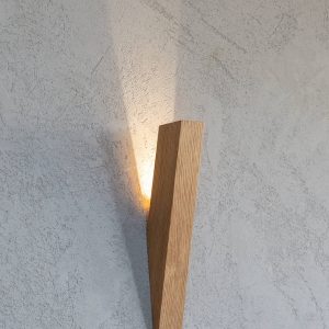 FINGER væglampe i træ uden ledning