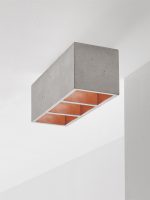 GANTlights B7³ – loftspot i lysegrå beton - Billede 3