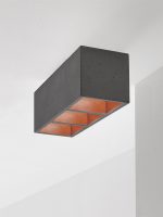 GANTlights B7³ – loftspot i mørkegrå beton - Billede 3