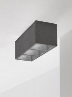 GANTlights B7³ – loftspot i mørkegrå beton - Billede 2
