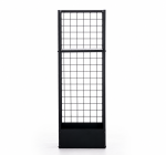 Brændeholder Forrest med hylde – sort, 120 cm - Billede 6