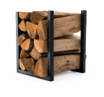 Brændeholder Spark – mat sort, 100 cm - Billede 3