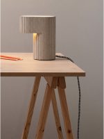 GANTlights S7 – bordlampe i rillet beton - Billede 6