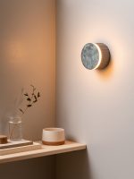 GANTlights S8 – væglampe i rillet beton med metalfront - Billede 9