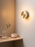 GANTlights S8 – væglampe i rillet beton med metalfront - Billede 2
