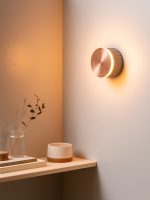 GANTlights S8 – væglampe i rillet beton med metalfront - Billede 7