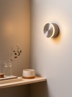 GANTlights S8 – væglampe i rillet beton med metalfront - Billede 5