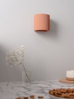 GANTlights S6 – up-and-down væglampe i rillet beton - Billede 4