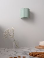 GANTlights S6 – up-and-down væglampe i rillet beton - Billede 8