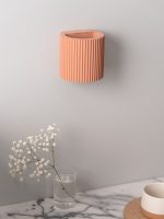 GANTlights S6 – up-and-down væglampe i rillet beton - Billede 6