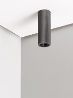 GANTlights S2L – lang loftspot i rillet beton - Billede 4