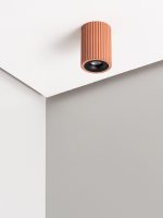 GANTlights S2S – kort loftspot i rillet beton - Billede 2